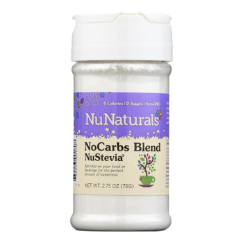 Nunaturals Nocarbs Blend Nustevia  - 1 Each - 2.75 OZ