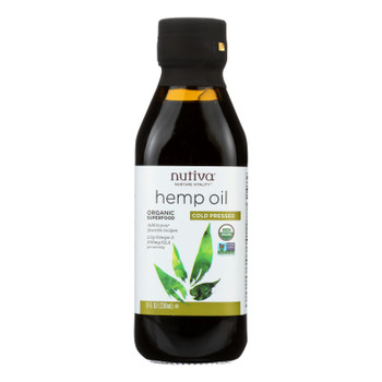 Nutiva Hemp Oil, Cold-Pressed  - 1 Each - 8 FZ