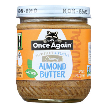Once Again Roasted Almond Butter - Case of 6 - 12 OZ Once Again Roasted Almond Butter - Case of 6 - 12 OZ