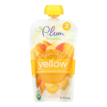 Plum Organics Baby Food  - Case of 6 - 3.5 OZ Plum Organics Baby Food  - Case of 6 - 3.5 OZ