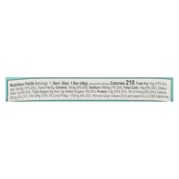 Primal Kitchen Nutrition Bar, Macadamia Sea Salt Bar  - Case of 12 - 1.7 OZ