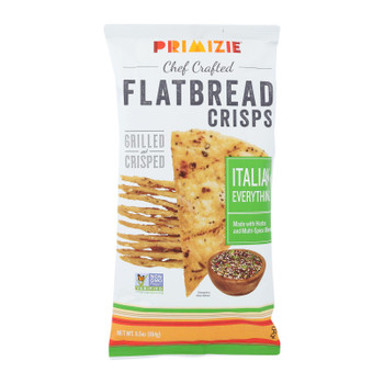 Primizie Snacks Thick Cut Crispbreads, Italian Herb Crispbreads - Case of 12 - 6.5 OZ