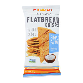 Primizie Snacks Thick Cut Crispbreads, Simply Salted Crispbreads  - Case of 12 - 6.5 OZ