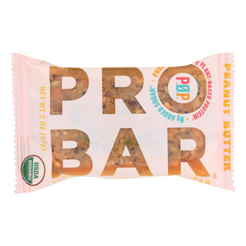 Probar Peanut Butter Live Probiotic Nutrition Bars  - Case of 8 - 2.00 OZ Probar Peanut Butter Live Probiotic Nutrition Bars  - Case of 8 - 2.00 OZ