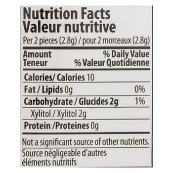 Pur Pomegranate Mint Gum  - Case of 12 - 2.72 OZ