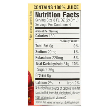 Rw Knudsen Cranberry Nectar Juice  - Case of 6 - 32 FZ