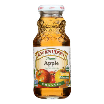 Rw Knudsen Organic Apple Juice  - Case of 12 - 8 FZ Rw Knudsen Organic Apple Juice  - Case of 12 - 8 FZ