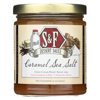 Schlotterbeck & Foss Caramel Sea Salt  - Case of 6 - 10 OZ