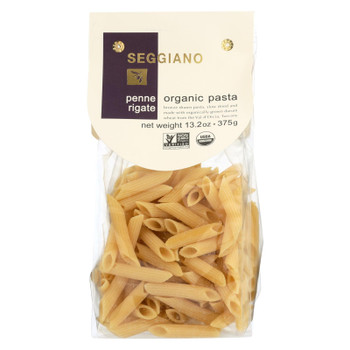 Seggiano Organic Pasta, Penne Rigate  - Case of 8 - 13.2 OZ