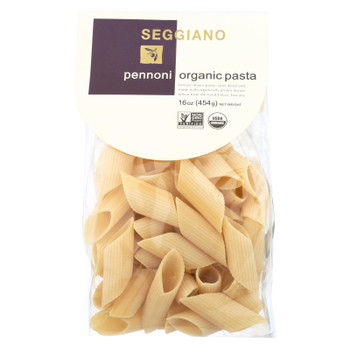 Seggiano Organic Pennoni Pasta  - Case of 8 - 16 OZ Seggiano Organic Pennoni Pasta  - Case of 8 - 16 OZ