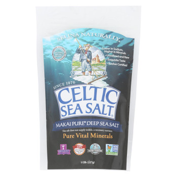 Selina Naturally Celtic Makai Pure Deep Sea Salt  - Case of 6 - 8 OZ