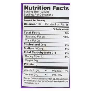 Sheila G's Dark Chocolate Sea Salt Brownie Brittle - Case of 12 - 5 OZ Sheila G's Dark Chocolate Sea Salt Brownie Brittle - Case of 12 - 5 OZ