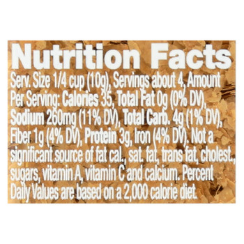 Simply Organic Certified Organic Nutritional Yeast  - Case of 6 - 1.32 OZ