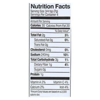 Simply Organic Roasted Garlic Hummus Seasoning Mix  - Case of 12 - 1 OZ Simply Organic Roasted Garlic Hummus Seasoning Mix  - Case of 12 - 1 OZ