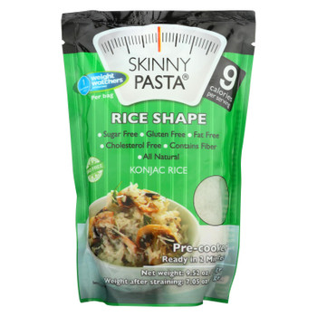 Skinny Pasta Rice Shape Konjac Noodles  - Case of 6 - 9.52 OZ