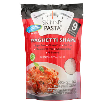 Skinny Pasta Spaghetti Shape Konjac Noodles  - Case of 6 - 9.52 OZ