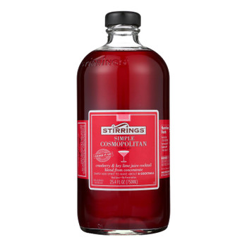 Stirrings Cocktail Simple Cosmopolitan Mix  - 1 Each - 750 ML Stirrings Cocktail Simple Cosmopolitan Mix  - 1 Each - 750 ML