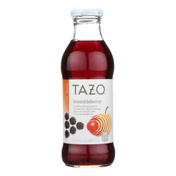 Tazo Brambleberry Herbal Tea & Marionberry-Flavored Juice Blend  - Case of 12 - 13.8 FZ