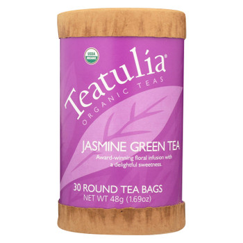 Teatulia Jasmine Green Tea  - Case of 6 - 30 CT Teatulia Jasmine Green Tea  - Case of 6 - 30 CT