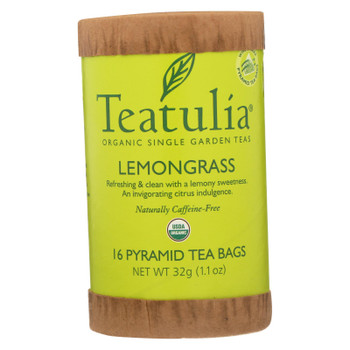 Teatulia Lemongrass Tea  - Case of 6 - 16 BAG