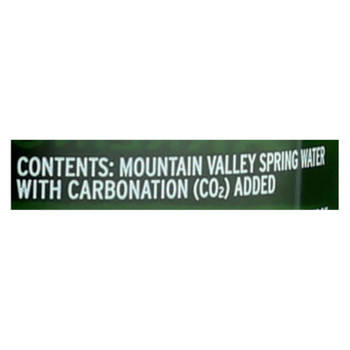 Mountain Valley Spring - Sprklng Wtr Blkbrry Pom - CS of 12-1 LTR