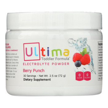 Ultima Replenisher Berry Punch Toddler Formula Electrolyte Powder  - 1 Each - 2.5 OZ Ultima Replenisher Berry Punch Toddler Formula Electrolyte Powder  - 1 Each - 2.5 OZ