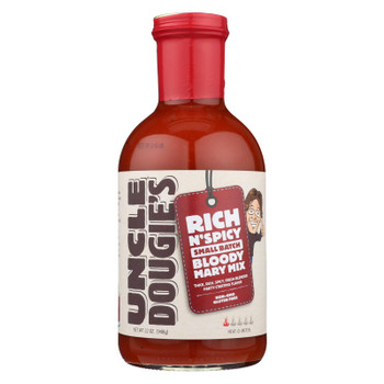Uncle Dougie's Rich N' Spicy Bloody Mary Mix  - Case of 6 - 32 FZ Uncle Dougie's Rich N' Spicy Bloody Mary Mix  - Case of 6 - 32 FZ
