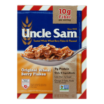 Uncle Sam Original Wheat Berry Flakes Cereal  - 1 Each - 10 OZ