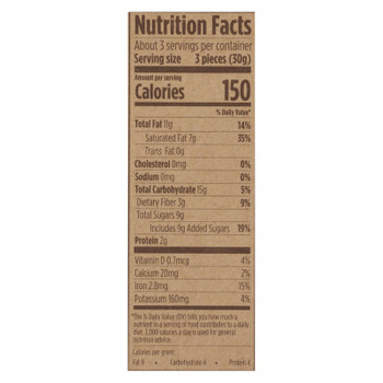 Wild Ophelia Cold Brew Jet Black Chocolate Coffee Bites  - Case of 12 - 3.49 OZ Wild Ophelia Cold Brew Jet Black Chocolate Coffee Bites  - Case of 12 - 3.49 OZ