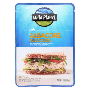 Wild Planet Wild Albacore Tuna  - Case of 24 - 3 OZ Wild Planet Wild Albacore Tuna  - Case of 24 - 3 OZ
