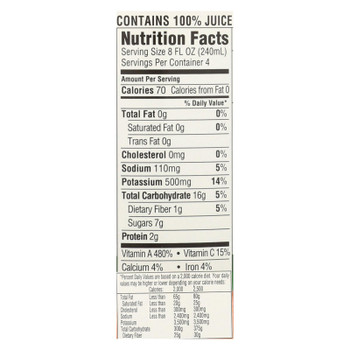 R.W. Knudsen Organic Juice, Carrot - Case of 6 - 32 FZ