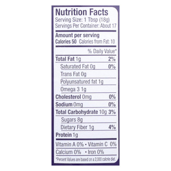 World Of Chia Extra Fruit Chia Raspberry Fruit Butter  - Case of 6 - 11 OZ World Of Chia Extra Fruit Chia Raspberry Fruit Butter  - Case of 6 - 11 OZ