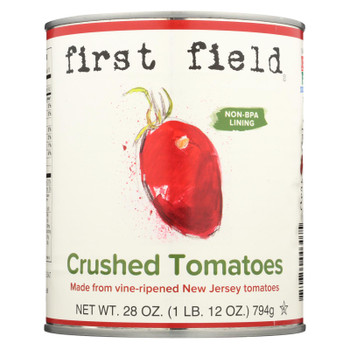First Field Crushed Tomatoes - Case of 12 - 28 OZ