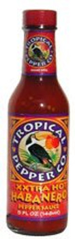 Tropical Pepper Co., Pepper Sauce, Xxtra Hot Habanero - Case of 12 - 5 FZ