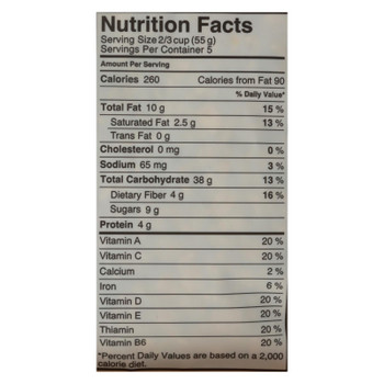 Made Good Crispy Light Granola Cereal - Case of 8 - 10.0 OZ Made Good Crispy Light Granola Cereal - Case of 8 - 10.0 OZ