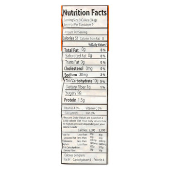 Suzie's, Thin Cakes Puffed Crackers, Buckwheat, Quinoa & Flax - Case of 12 - 4.6 OZ Suzie's, Thin Cakes Puffed Crackers, Buckwheat, Quinoa & Flax - Case of 12 - 4.6 OZ