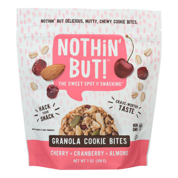 Our 7 Oz. Bag Of Nothin' But Granola Cherry Cranberry Almond Cookies  - Case of 6 - 7 OZ