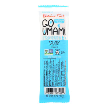 House Foods Go Umami Baked Savory Tofu Bar  - Case of 10 - 1 OZ