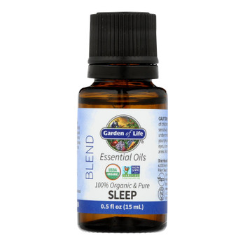 Garden Of Life - Ess Oil Organic Sleep Blend - 1 Each-.5 FZ Garden Of Life - Ess Oil Organic Sleep Blend - 1 Each-.5 FZ