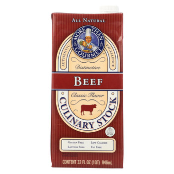 More Than Gourmet - Beef Stock - Case of 12 - 32 OZ