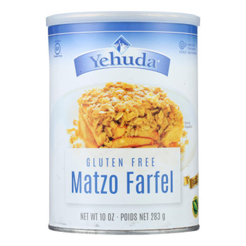 Yehuda, Gluten Free Matzo Farfel - Case of 12 - 10 OZ Yehuda, Gluten Free Matzo Farfel - Case of 12 - 10 OZ