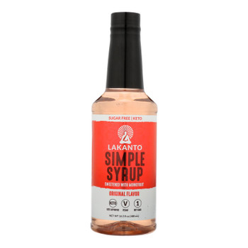 Lakanto - Simple Syrup Original - Case of 8 - 16.5 FZ Lakanto - Simple Syrup Original - Case of 8 - 16.5 FZ
