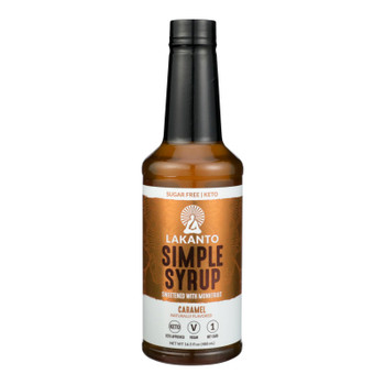 Lakanto - Simple Syrup Caramel - Case of 8 - 16.5 OZ Lakanto - Simple Syrup Caramel - Case of 8 - 16.5 OZ