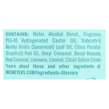 Mrs.meyers Clean Day - Room Freshener Mint - Case of 6 - 8 OZ Mrs.meyers Clean Day - Room Freshener Mint - Case of 6 - 8 OZ