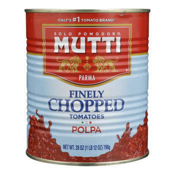 Mutti - Tomatoes Fine Chopped - Case of 6 - 28 OZ Mutti - Tomatoes Fine Chopped - Case of 6 - 28 OZ