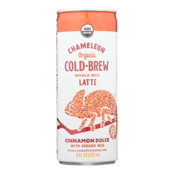 Chameleon Cold-brew - Cld Brew Coffee Cinnamon - Case of 12 - 8 FZ