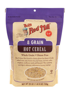 Bob's Red Mill - Cereal 8 Grain Gluten Free - Case of 4-25 OZ
