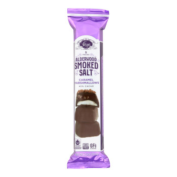 Vosges Haut-Chocolat Alderwood Smoked Salt Caramel Marshmallows  - Case of 12 - 2.5 OZ