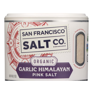 San Francisco Salt Co. - Himlayn Salt Garlic - Case of 6 - 4 OZ San Francisco Salt Co. - Himlayn Salt Garlic - Case of 6 - 4 OZ
