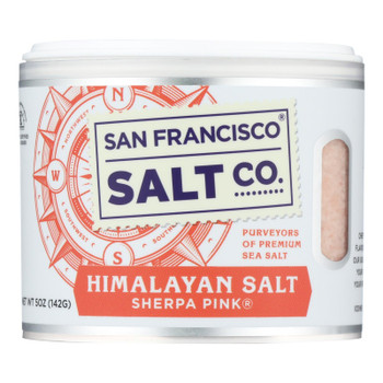 San Francisco Salt Co. Himalayan Salt Sherpa Pink - Case of 6 - 5 OZ San Francisco Salt Co. Himalayan Salt Sherpa Pink - Case of 6 - 5 OZ